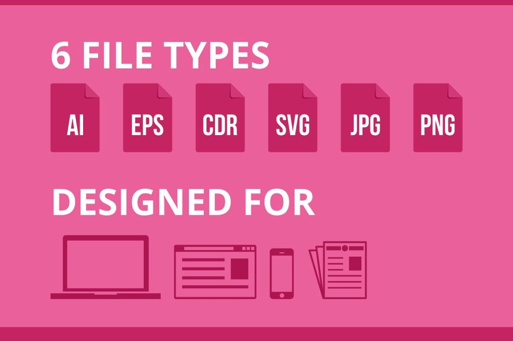 166枚面性单色图标打包下载[AI, CDR, EPS, JPG, PNG, SVG]插图(4)