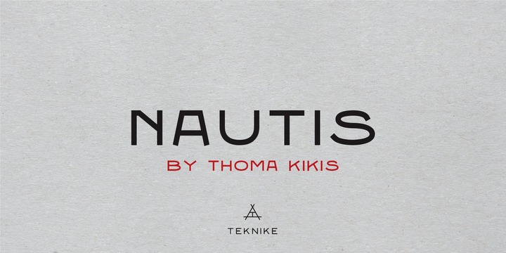 Nautis Font Family插图