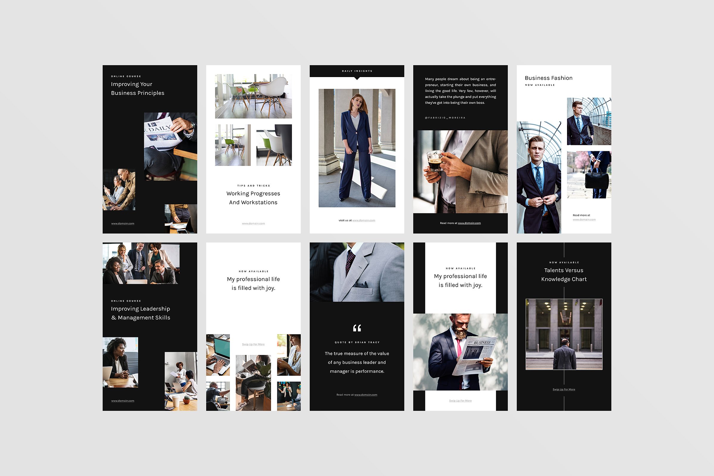 社交媒体适用文章插图模板素材库精选 Boston Instagram Stories插图(8)