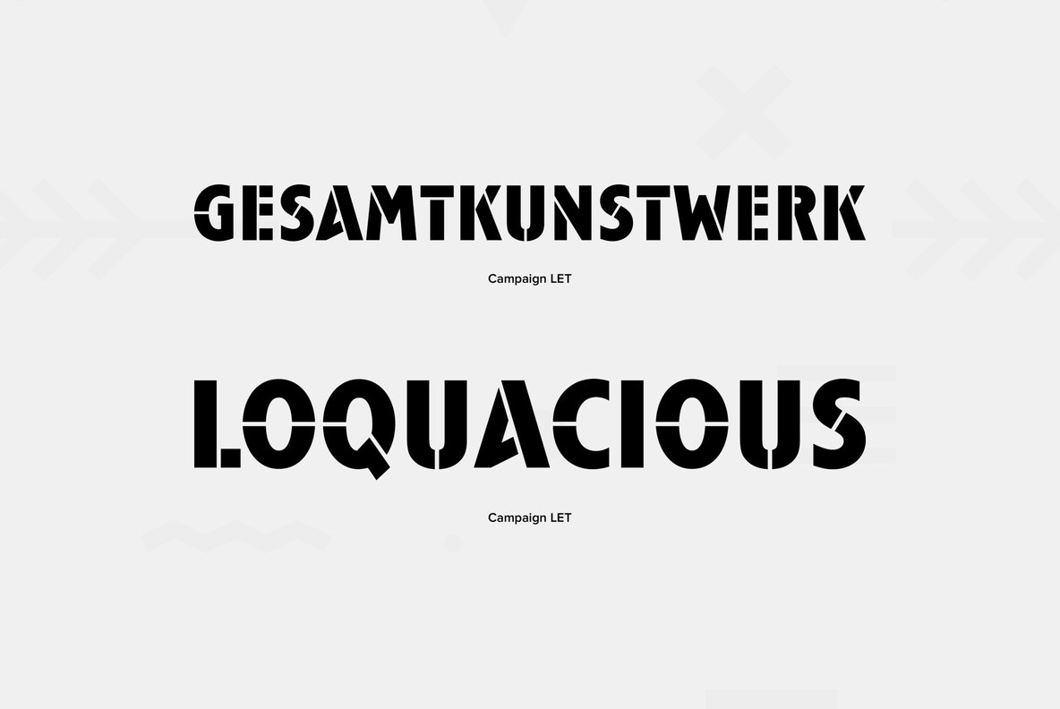 Campaign Font插图4