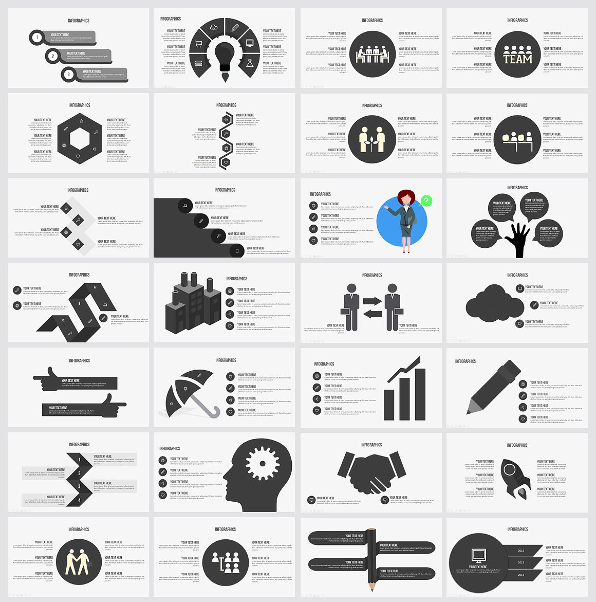 现代和专业的主题演讲ppt模版插图(1)