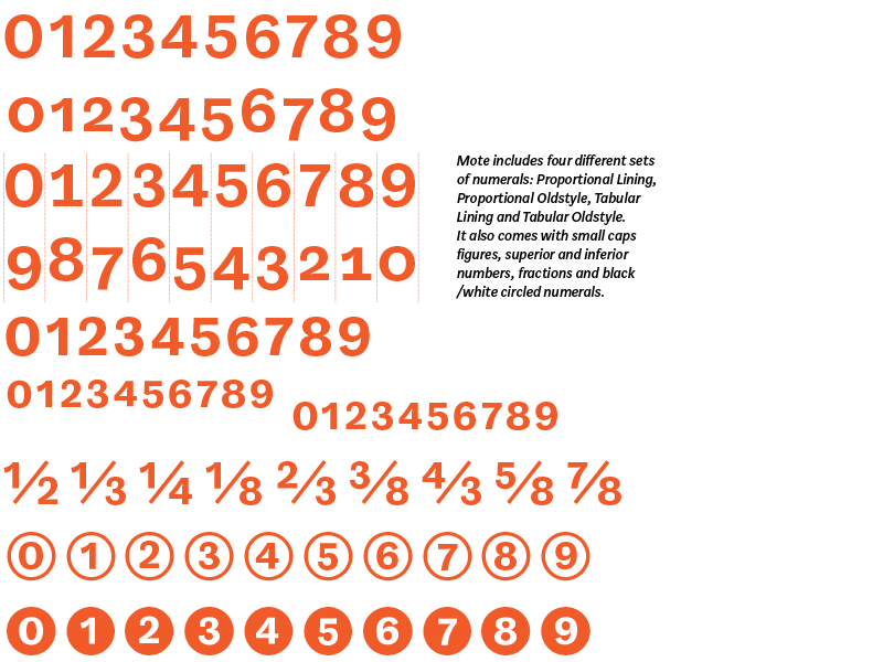 Mote Font Family插图3