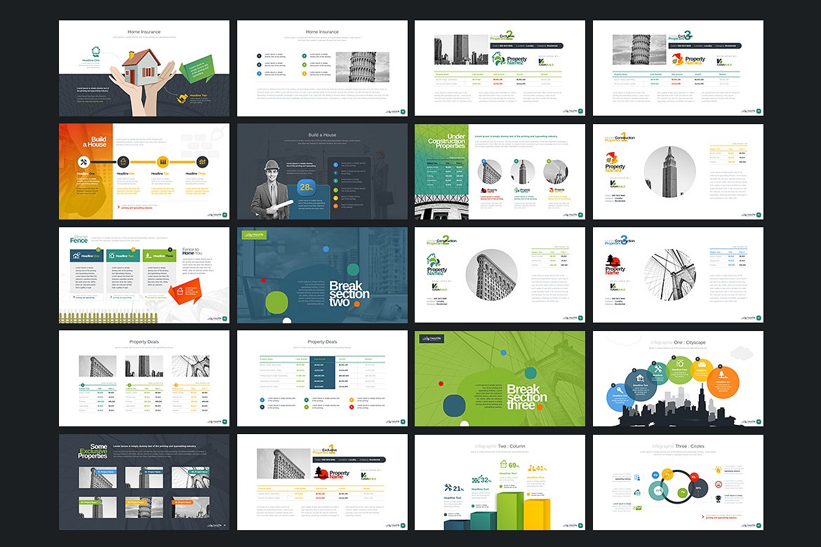 房地产/建设主题演讲PPT模版插图(5)