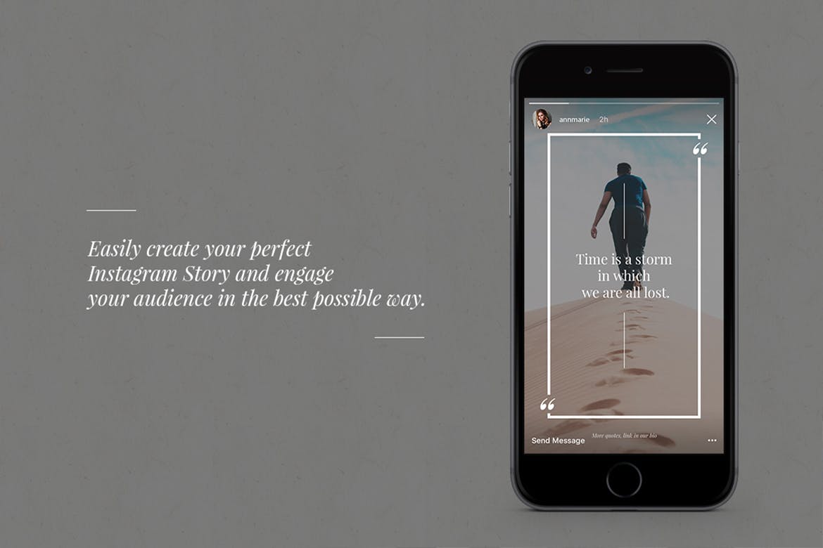 10款Instagram社交引语贴文设计模板素材库精选 Quotes Instagram Stories插图(2)