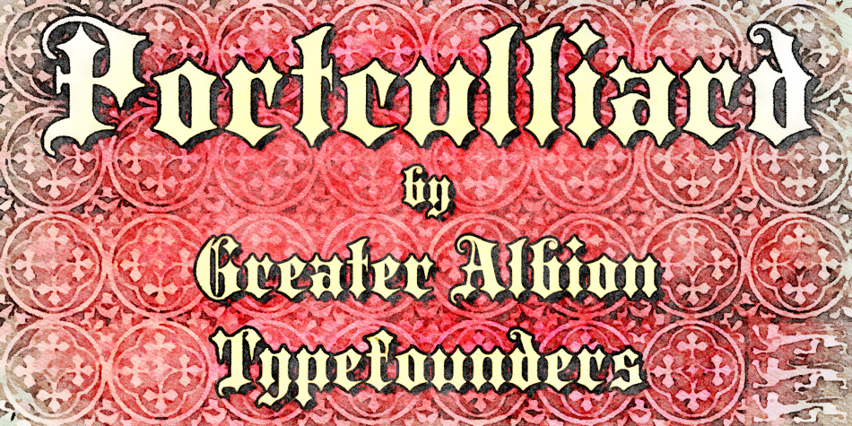Portculliard Font插图4