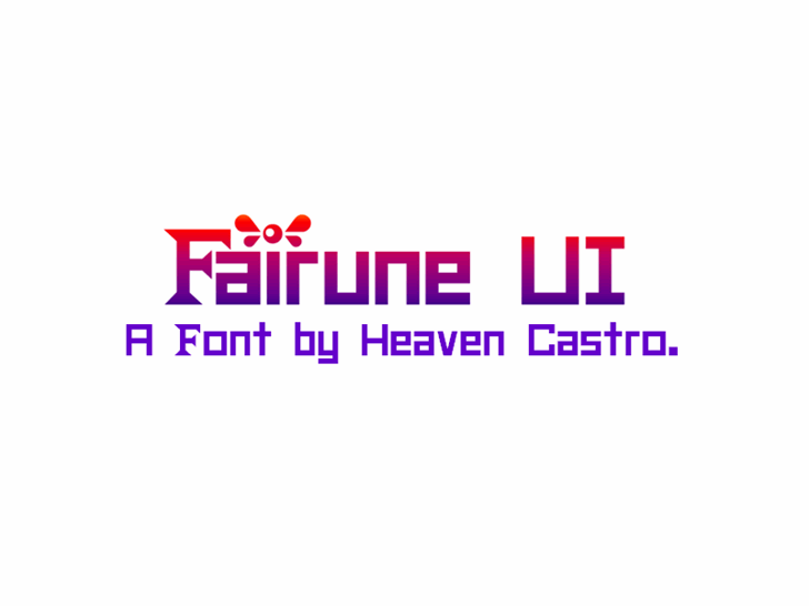 Fairune UI CHMC font插图