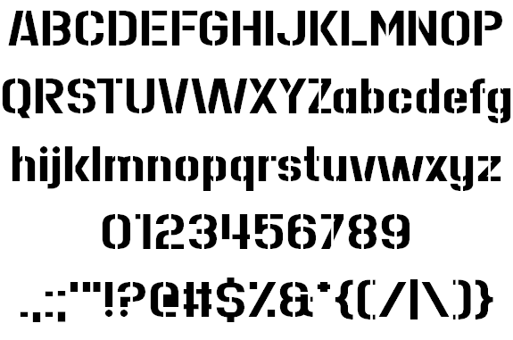 Roll Accurate font插图1 Roll Accurate font插图1