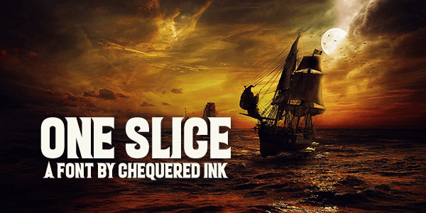 One Slice font插图 One Slice font插图