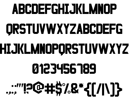 Blade Gunner 2049 St font插图1 Blade Gunner 2049 St font插图1