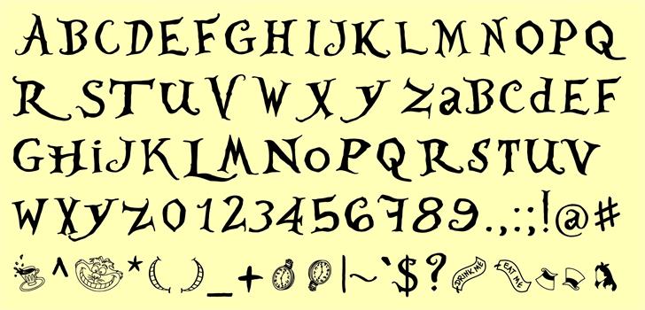 WhereisAlicedemo font插图1