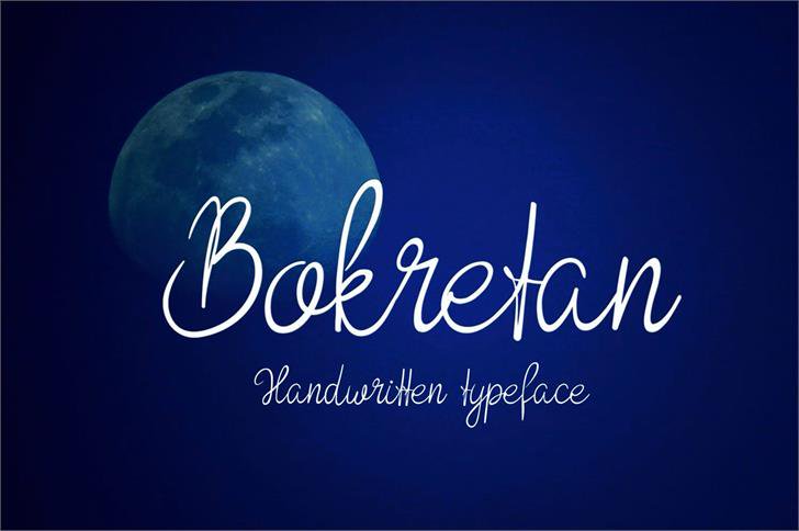Bokretan font插图4 Bokretan font插图4