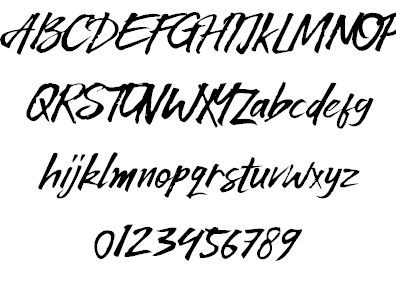 Wildwest font插图3