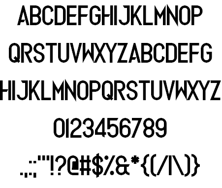 Europhonic font插图1