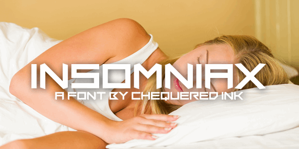 Insomniax font插图 Insomniax font插图