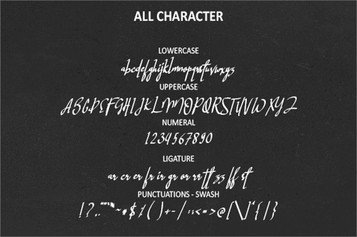 Hastagram Personal font插图8 Hastagram Personal font插图8