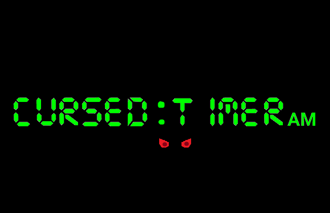 Cursed Timer ULiL font插图