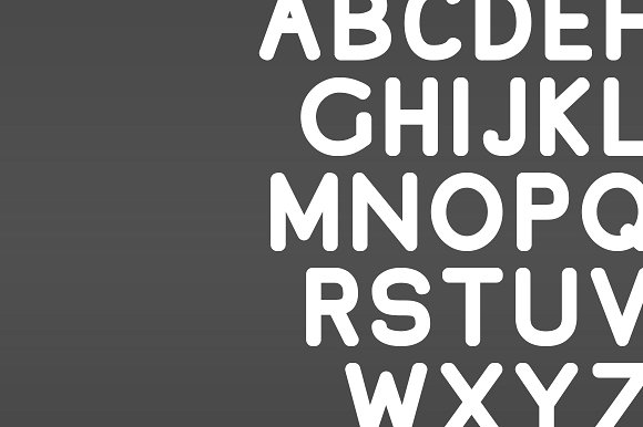 Chunky Monkey Font Duo插图3