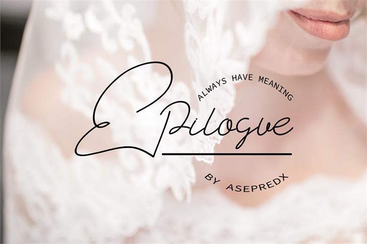 Epilogue font插图 Epilogue font插图