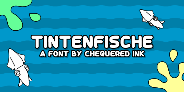 Tintenfische font插图 Tintenfische font插图