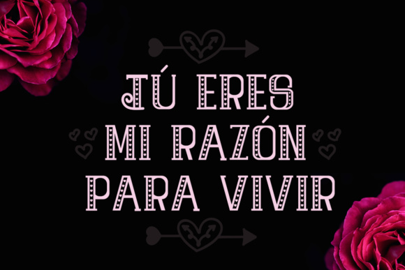 A Valentine Story Font插图3