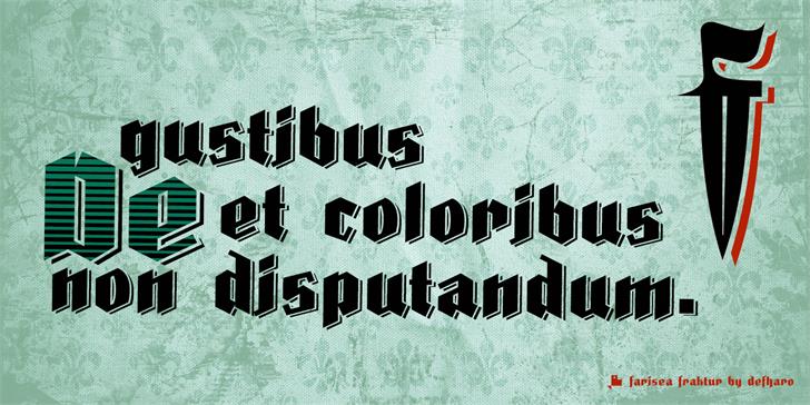 Farisea Dark font插图3 Farisea Dark font插图3