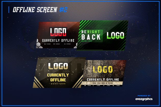 多用途常网站见页面模板素材库精选合集 Twitch Layout Bundle插图(11)