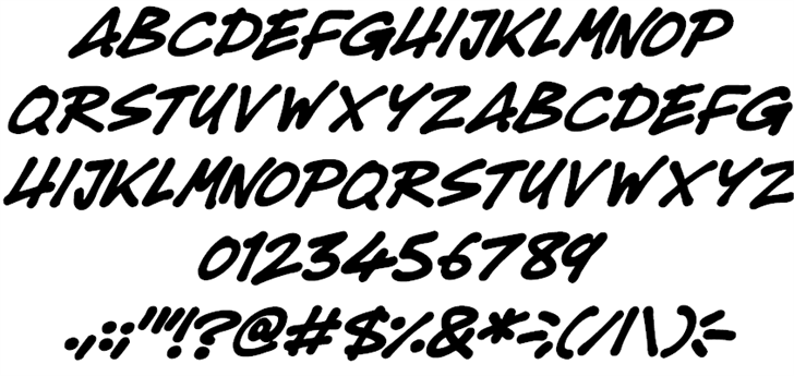 Super Tasty font插图2 Super Tasty font插图2