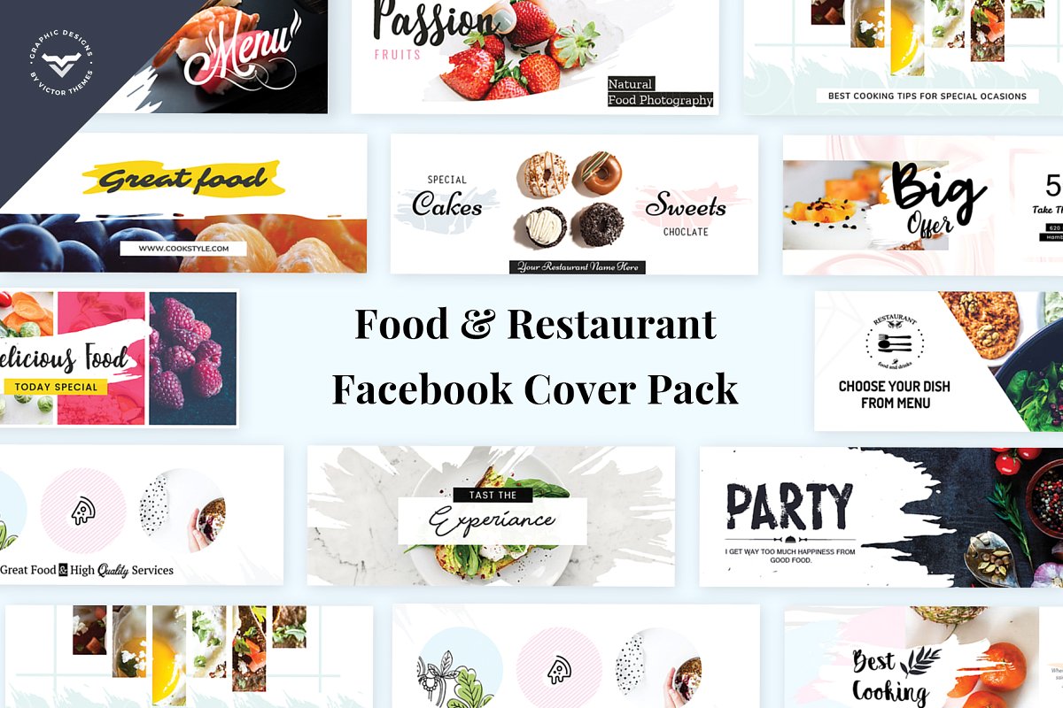 创意社交媒体Facebook封面设计模板素材库精选插图(3)