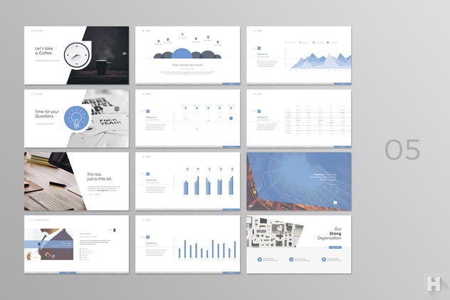 时尚简约创新PPT幻灯片模板 Do Powerpoint Template插图(5)