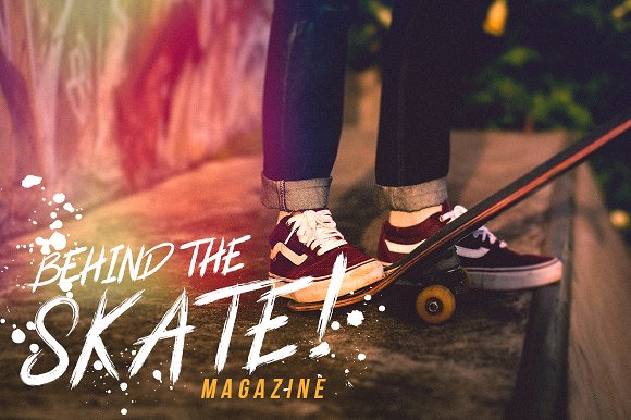 Granite Brush Font插图3