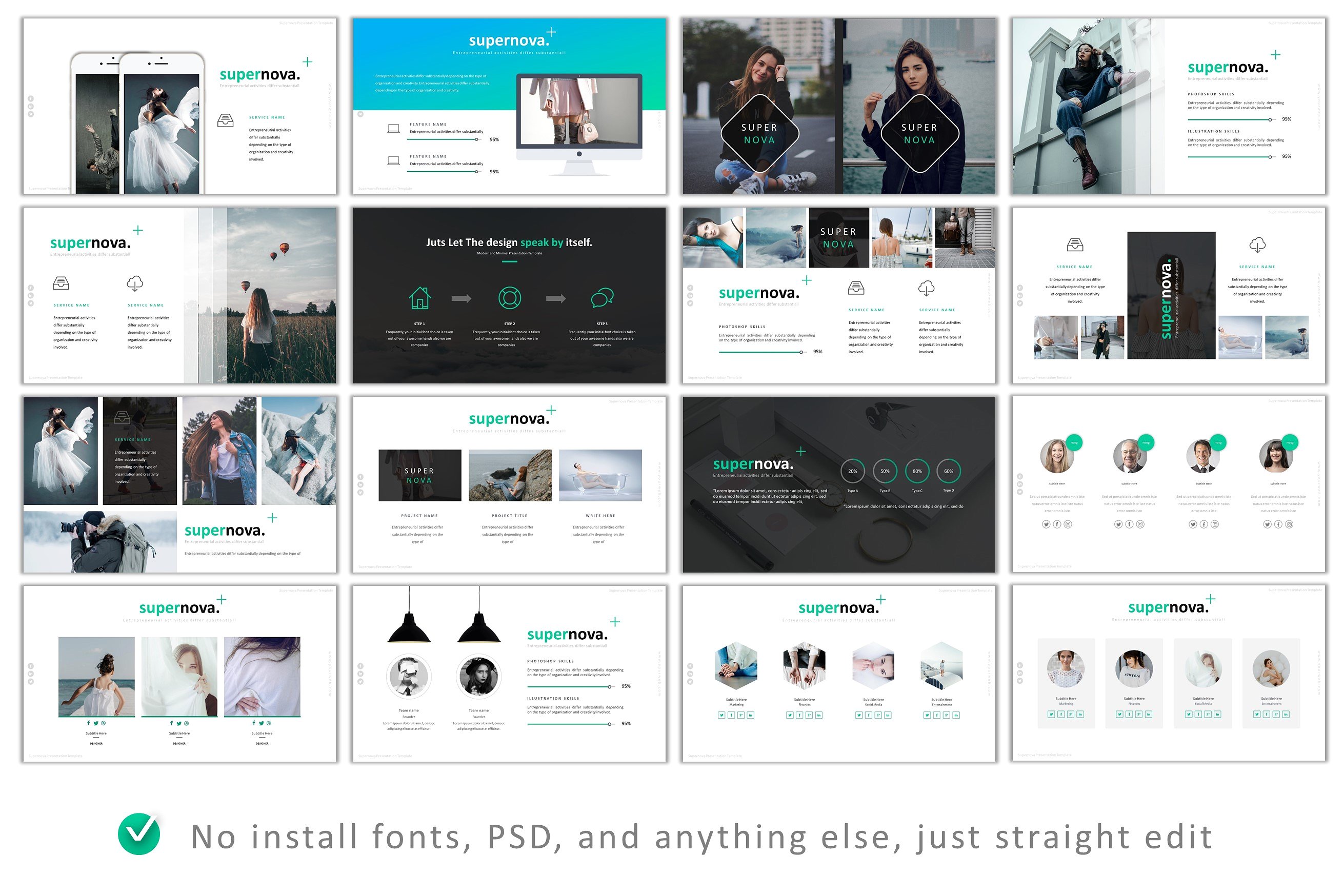 产品展示市场营销策划超新星Powerpoint模版 Supernova Powerpoint插图(4)