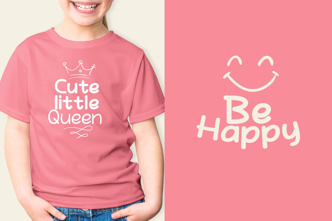 甜蜜可爱风格英文无衬线装饰设计字体 Hey Fun插图(1)