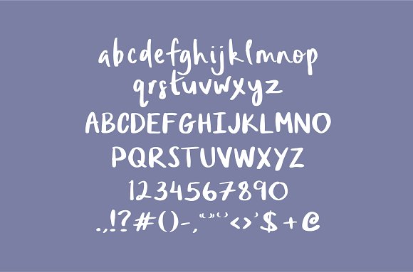 Dawn | Hand Drawn Font插图2