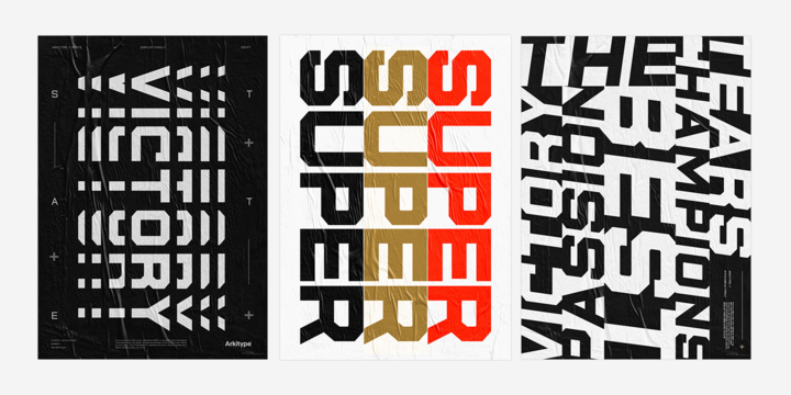 State Wide Font Family插图2