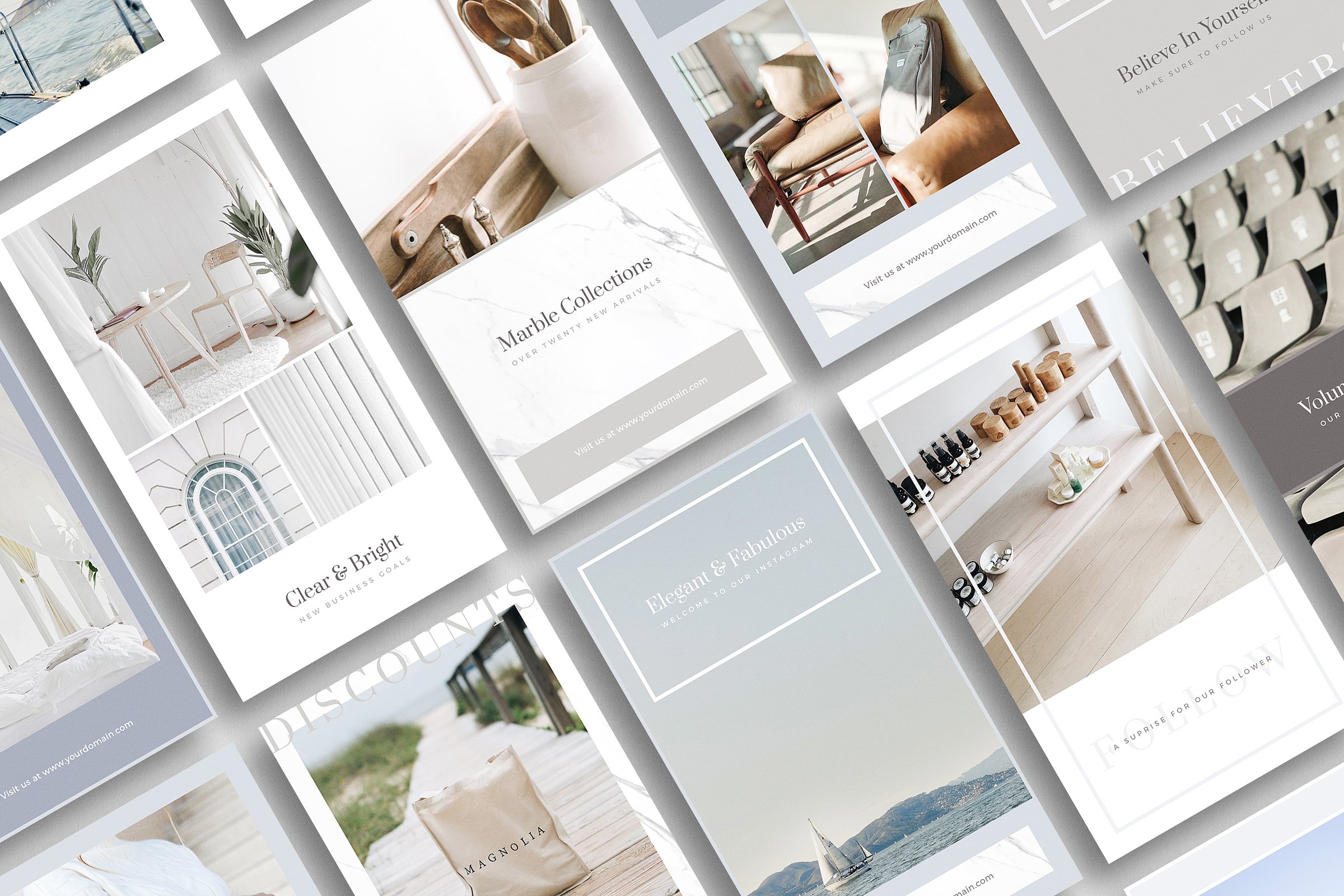 极简主义Instagram社交媒体故事模板素材库精选 Vienna Instagram Stories插图(3)