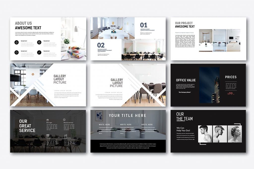 现代极简风PPT模版下载[key]插图(3)