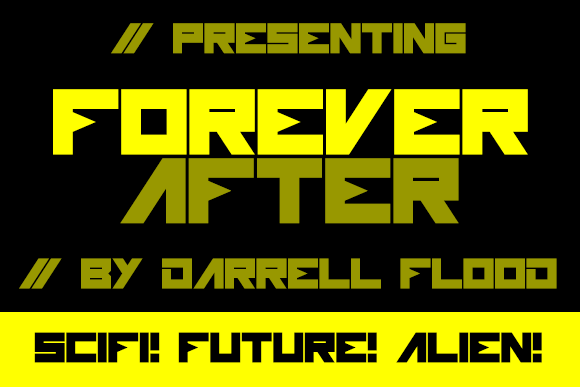 Forever After font插图 Forever After font插图
