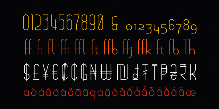 简约无衬线字族 Arsinoe Font Family插图(2)