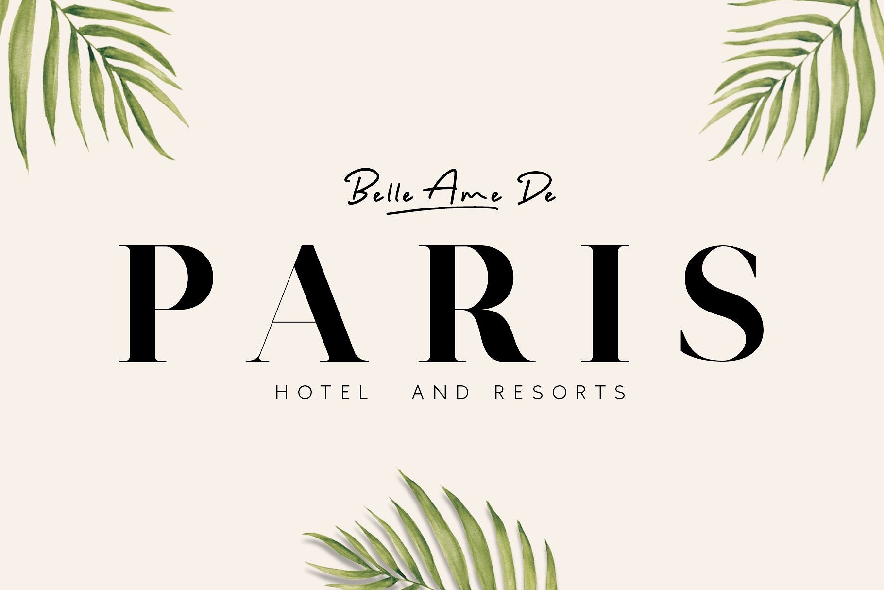 干净&奢华的特洛伊字体三重奏 Troye Font Trio [jpg,otf,ttf]插图(2)