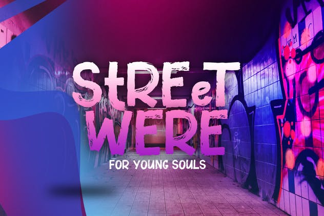 优雅复古手写粗体无衬线英文字体 Under Type Font插图(3)