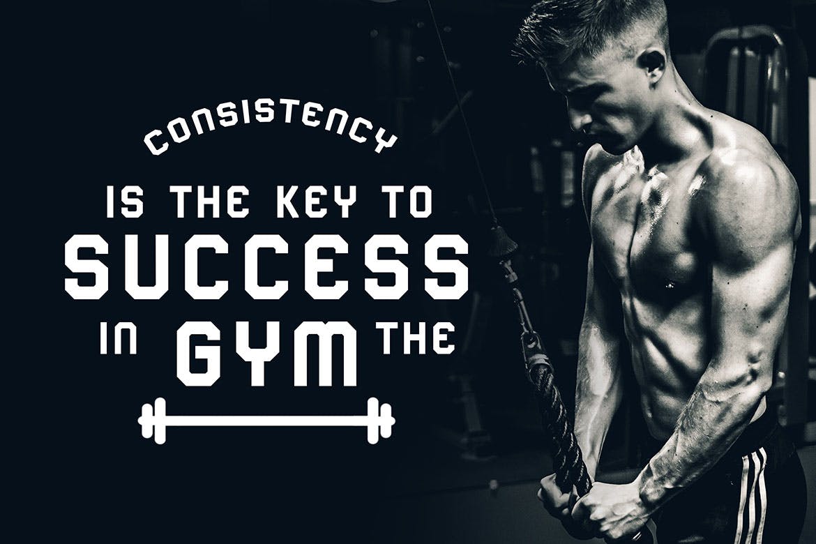 棱角分明运动风格无衬线英文字体 Sporter – Sporty Display Typeface插图(3)