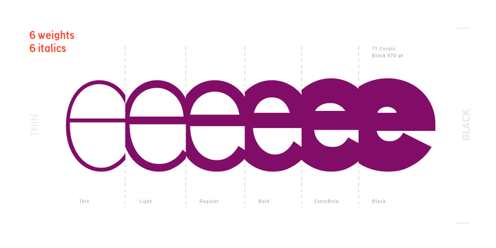 现代人文主义无衬线字体 TT Corals Font Family插图(5)