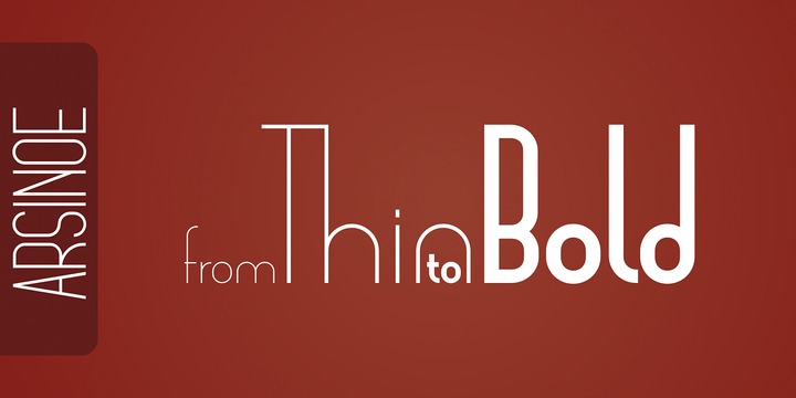 简约无衬线字族 Arsinoe Font Family插图